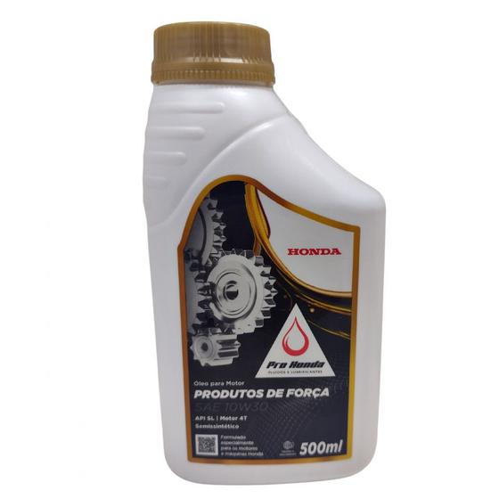 Óleo Semissintético Genuíno Honda SAE 10w30 500ml Motor 4T Menor preço em Óleo Semissintético Genuíno Honda SAE 10w30 500ml Motor 4T