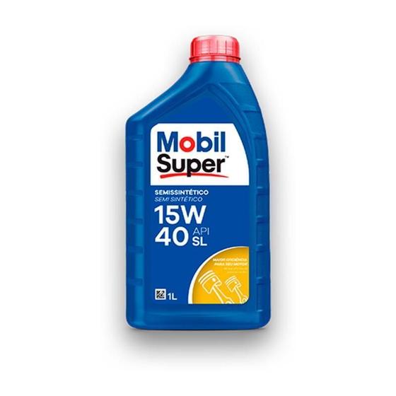 Imagem de Óleo Semissintético Lubrificante De Motor 15W-40 1L - Mobil