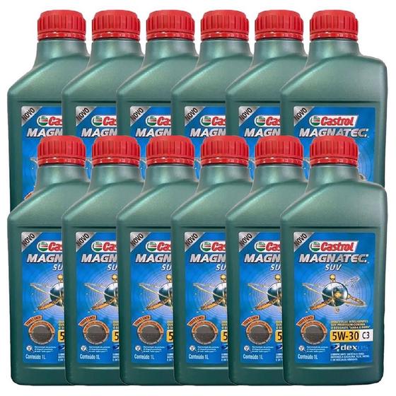 Imagem de Óleo Sintético Suv 5W30 A3 Magnatec (3430831) - (Cx C/12UND) - Castrol 