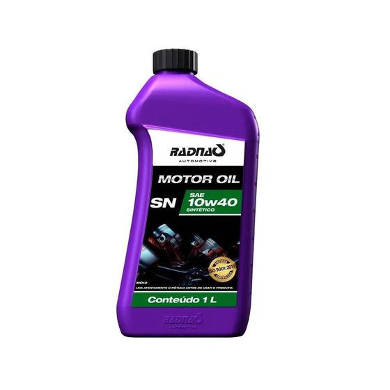 Oleo sn 10w40 sintetico lt motor oil - radnaq Menor preço em Oleo sn 10w40 sintetico lt motor oil - radnaq