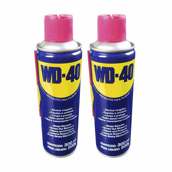 Imagem de Óleo Spray Lubrificante Desengripa WD 40 Multiuso 02Un 300ML