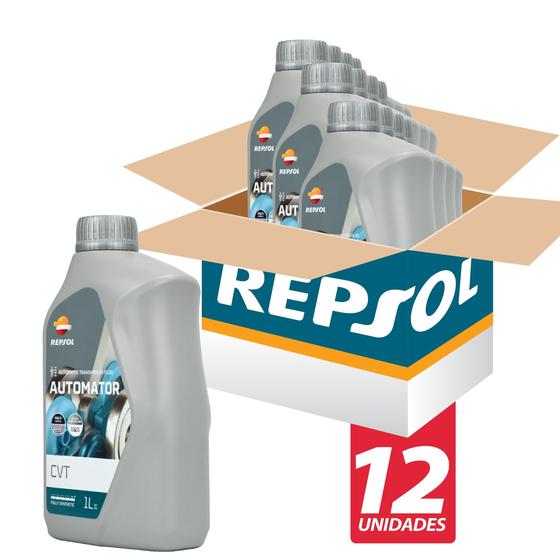 Imagem de Óleo Transmissão Automática Sintético Repsol Kit 12 Unidades