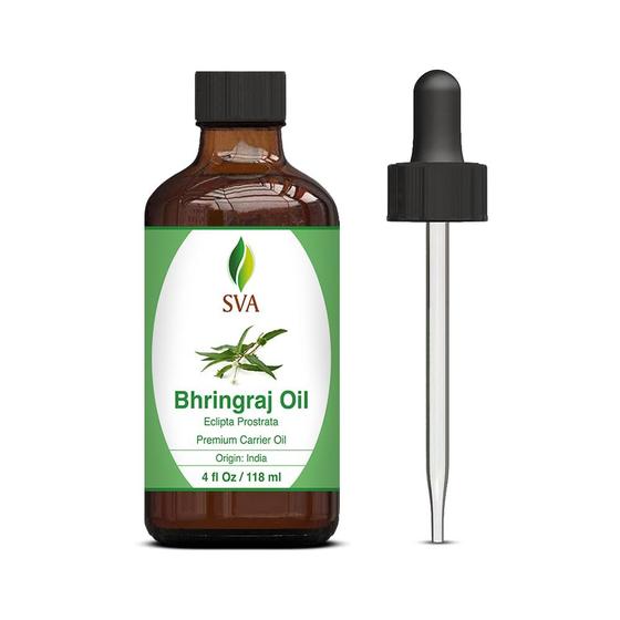 Imagem de Óleo Transportador SVA Bhringraj 118ml com Conta-Gotas - Cabelo e Pele