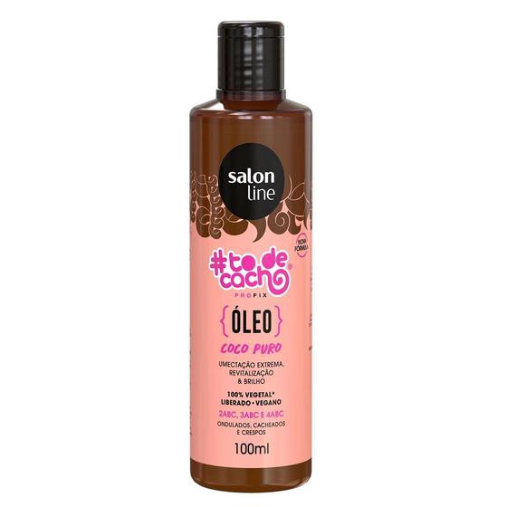 Imagem de Óleo Umectação Uhulll! Óleo Coco Puríssimo! 100ml Salon Line