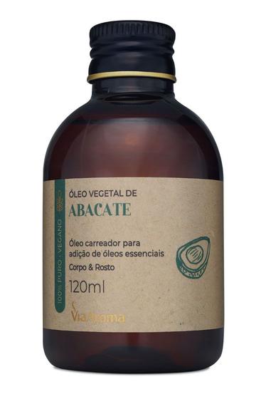 Imagem de Óleo Vegetal De Abacate Via Aroma 120ml - Prensado à Frio