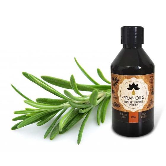 Imagem de Óleo Vegetal De Alecrim 250Ml 100% Natural - Gran Oils