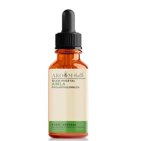 Imagem de Óleo Vegetal De Amla 100% Puro Natural - 30 Ml Aroom Health