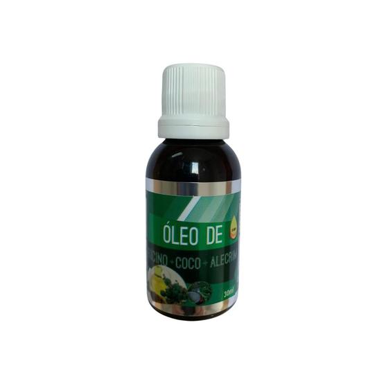 Imagem de Óleo Vegetal de Rícino, Coco e Alecrim 30ml