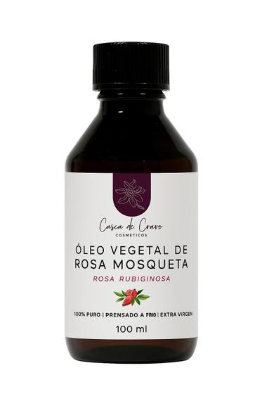 Imagem de Óleo Vegetal de Rosa Mosqueta Rubigionosa Puro Clareador de Manchas Melasma Virilha Axilas Estrias Cicatrizante