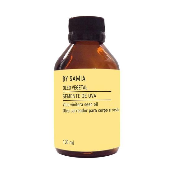 Imagem de Oleo Vegetal Semente de Uva By Samia 100 Ml Natural Vegano Para Aromaterapia, Massoterapia e Estética
