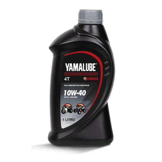 Imagem de Óleo Yamalube Para Motor 4T 10W40 Semissintético Yamaha 1L