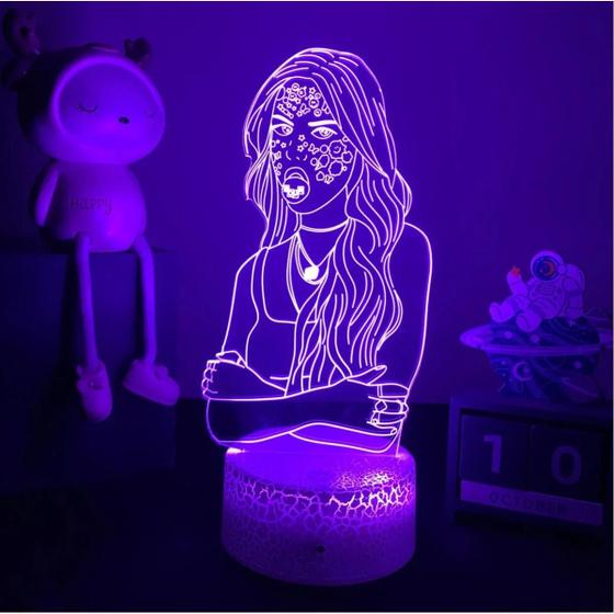HTN - Mitologia Greca Luce Notturna Saint Seiya Led Lampada Da Tavolo A Led 3d Colorata 8300939217268