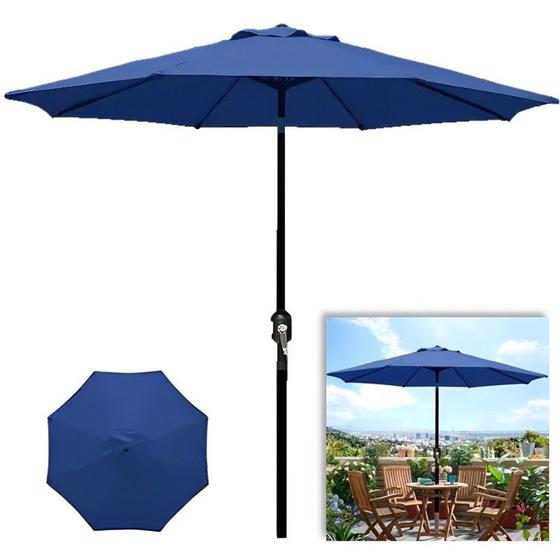 Ombrelone Guarda Sol 3m Grande Com Manivela Articulado Jardim Piscina Maresias - AMZ Menor preço em Ombrelone Guarda Sol 3m Grande Com Manivela Articulado Jardim Piscina Maresias - AMZ
