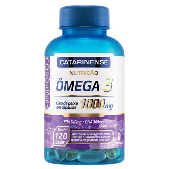 Imagem de Omega 3 1000 mg 120 Capsulas Catarinense Nutrição