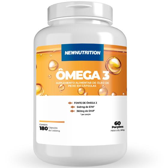 Imagem de Ômega 3 180 Cápsulas NewNutrition