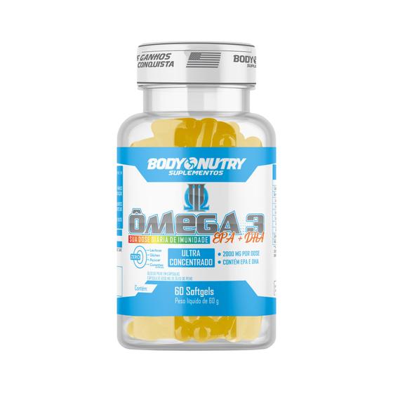 Imagem de Omega 3 2000mg Softgels Alta Concentração Ultra Concentrado Rico em Dha e Epa Dha 240mg Epa 360mg Concentrado Fish Oil Materia Prima Importada