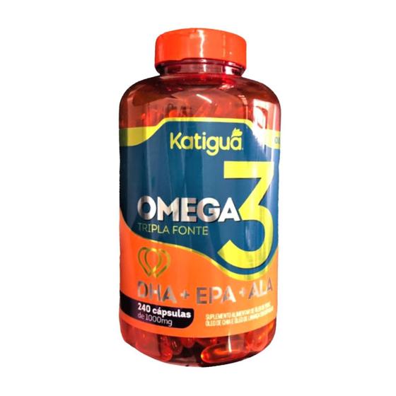 Omega 3 240 caps - Katigua Menor preço em Omega 3 240 caps - Katigua