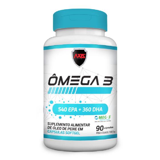 Imagem de Ômega 3 360 Epa 240 Dha Axis Nutrition 120 Cápsulas