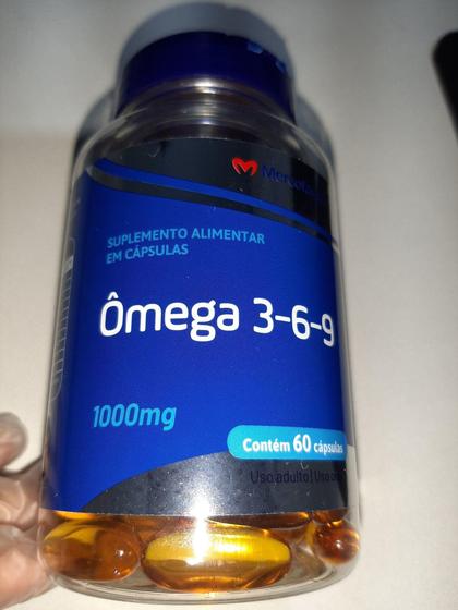 Imagem de Omega 3-6-9 1000mg 60 cápsulas mercofarm - Mercofarma