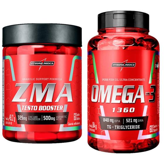 Imagem de Omega 3 60 Caps + Zma 60 Caps Integralmedica