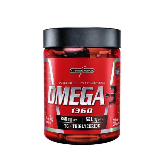 ÔMEGA 3 60 Cápsulas IntegralMedica Ômega 3 / Óleo de Peixe Magazine Luiza