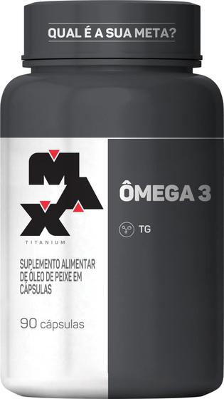 Imagem de Ômega 3 90 Cápsulas TG Max Titanium EPA 540mg DHA 360mg