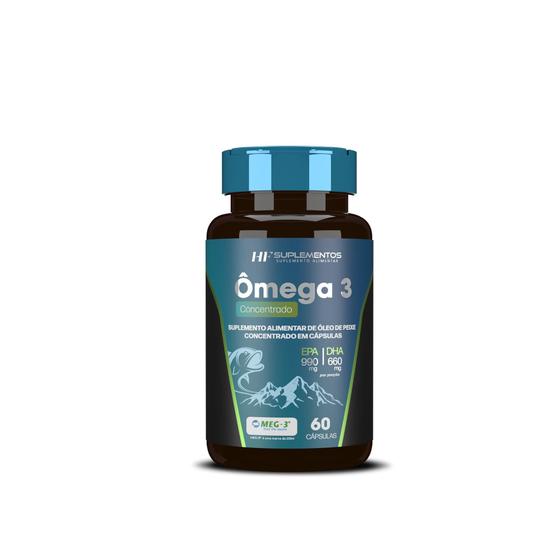 Imagem de Omega 3 Concentrado 60 Caps Hf Suplementos