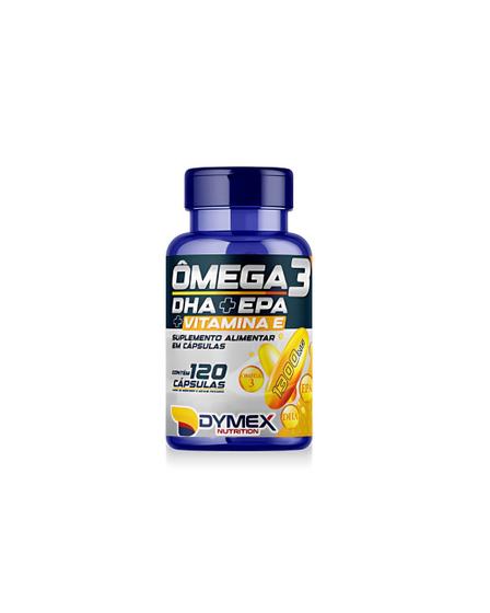 Ômega 3 DHA EPA Vitamina E 120 Cápsulas 1300mg Dymex Nutrition Menor preço em Ômega 3 DHA EPA Vitamina E 120 Cápsulas 1300mg Dymex Nutrition