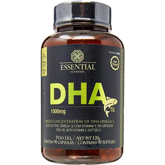 Ômega 3 DHA TG Ultraconcentrado 90 capsulas 1000mg Essential Nutrition