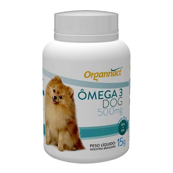 Imagem de Ômega 3 Dog Organnact 500mg para Cães