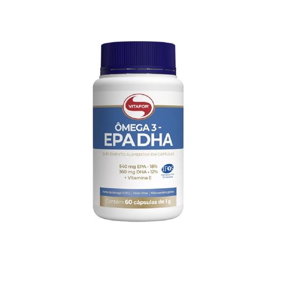 Imagem de Ômega 3 EPA DHA 1g (60 Caps) - Vitafor