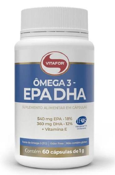 Imagem de Omega 3 EPA/DHA (EPA 540mg e DHA 360mg) com 60 cápsulas-Vitafor