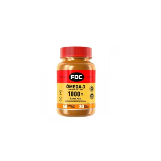 Imagem de Ômega 3 Fdc 1000Mg Com 60 Cápsulas