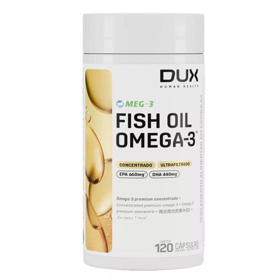 Imagem de Ômega 3 Fish Oil Epa 660 Dha 440 Dux 120 Capsulas