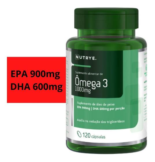 Ômega 3 Óleo de Peixe 1000mg EPA 900 DHA 600 - 120 capsulas Menor preço em Ômega 3 Óleo de Peixe 1000mg EPA 900 DHA 600 - 120 capsulas