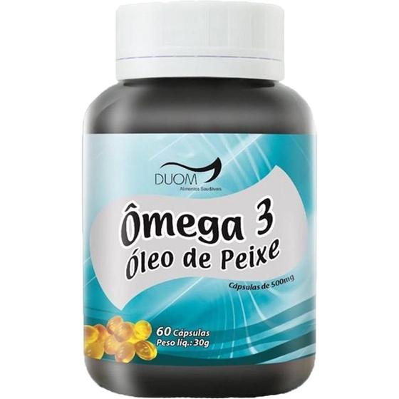 Imagem de Ômega 3 - Óleo De Peixe - 60 Cápsulas 500Mg - Duom