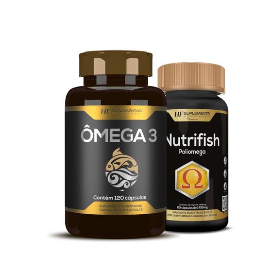 Imagem de Omega 3 oleo de peixe premium 120caps+nutrifish 60caps