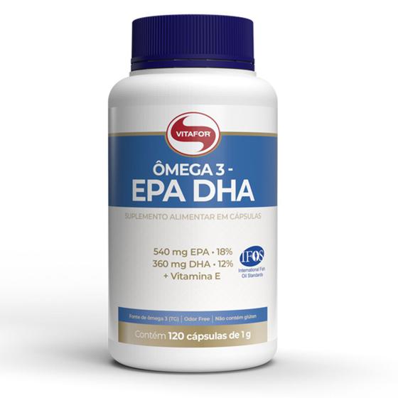 Ômega 3 Omegafor 1000mg Epa Dha (120 Cápsulas) Vitafor Ômega 3 / Óleo