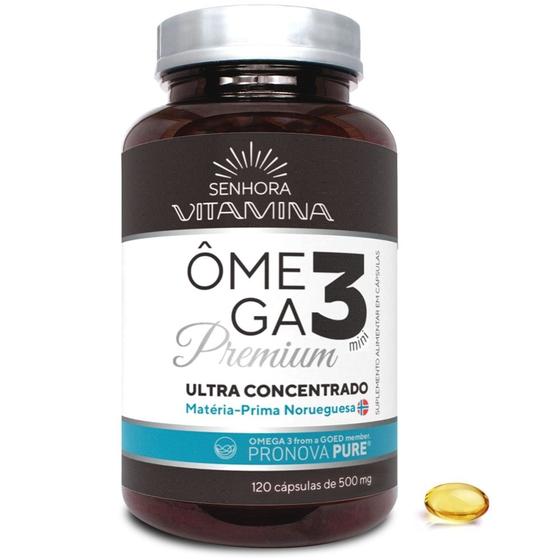 Ômega 3 Ultra Concentrado da Noruega Cápsula Mini (120 caps) é boa?