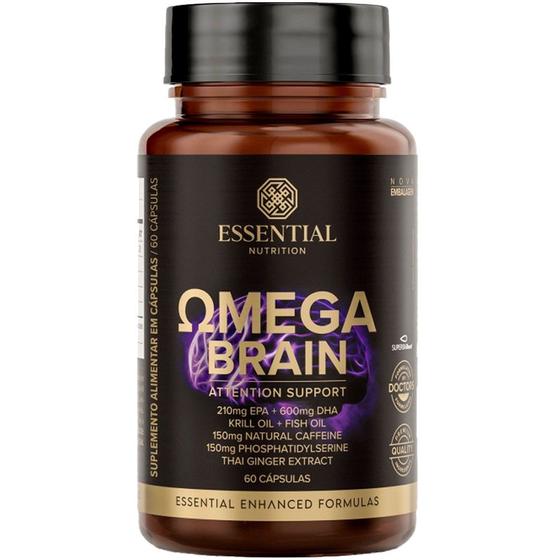 Imagem de Omega Brain - 60 Capsulas - Essential Nutrition