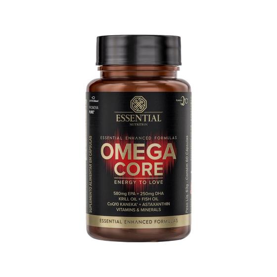 Omega Core (60 Capsulas) Omega3 Essential Nutrition Ômega 3 / Óleo