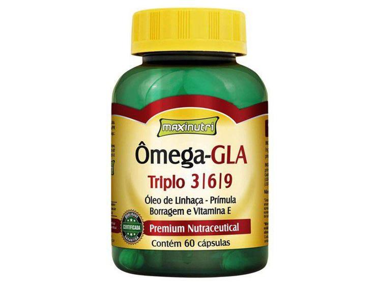 ÔmegaGLA Triplo 369 60 Cápsulas Maxinutri Ômega 3 / Óleo de