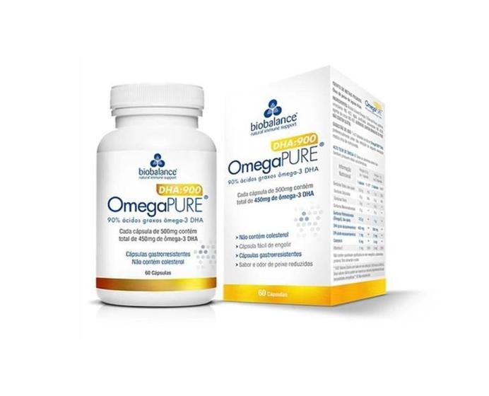 Omega Pure Dha 900 Nutrição Cerebral Omega Pure Biobalance +Mu