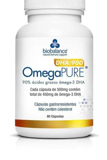 Ômega Pure - Ômega 3 Dha 900 - 60 Cápsulas - Biobalance Menor preço em Ômega Pure - Ômega 3 Dha 900 - 60 Cápsulas - Biobalance