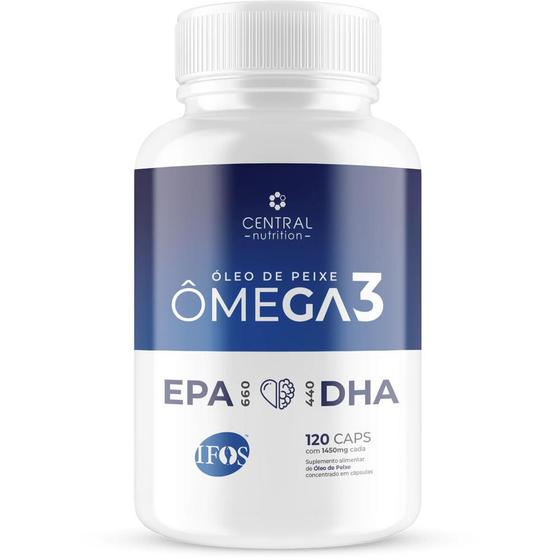 Imagem de Ômega3 -  EPA e DHA, (120caps) Central Nutrition