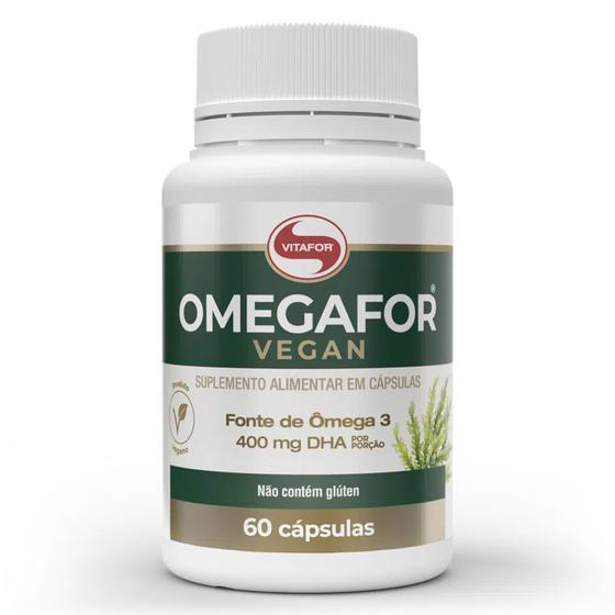 Imagem de Ômegafor Vegan (700mg) 60 Cápsulas - Vitafor