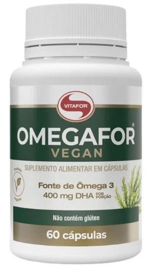 Imagem de Omegafor Vegan 700mg Vitafor 60 Cápsulas