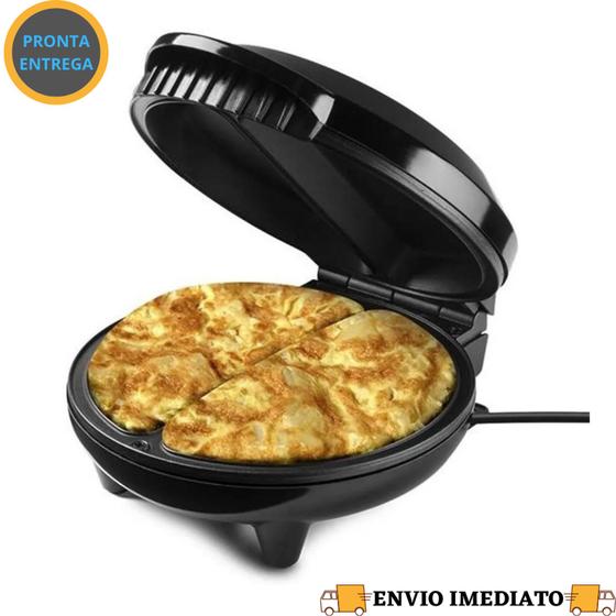 Omeleteira Elétrica 110V-850W Multilaser - Ce078 Menor preço em Omeleteira Elétrica 110V-850W Multilaser - Ce078