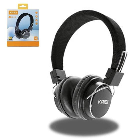 Imagem de one De Ouvido Headset Wireless Bluetooth Kaidi Fm Aux Sd 752