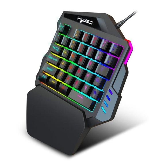 Imagem de One - handed keyboard game    teclado para jogos   m-1100 - AOAS